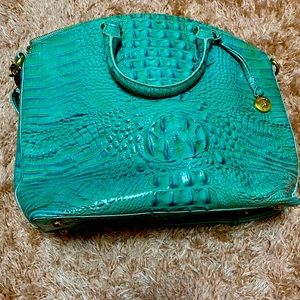 Teal Brahmin hand bag